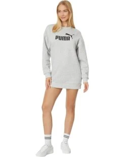 PUMA Essentials+ Crew Fleece Dress | Dresses -Men Sport Shop 6116YwANQwL. AC SR736920