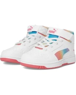 PUMA Kids Rebound Layup Mid Hook And Loop (Little Kid) | Sneakers & Athletic Shoes -Men Sport Shop 612T91eMocL. AC SR736920