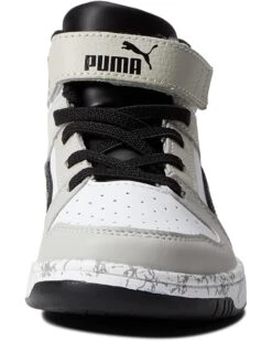 PUMA Kids Rebound Mid Layup Marble (Little Kid) | Sneakers & Athletic Shoes -Men Sport Shop 61BbABo3 fL. AC SR736920