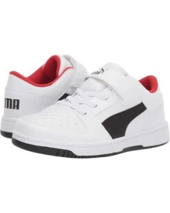 Men Sport Shop 15 Puma Kids Rebound Layup Lo Synthetic Leather Hook and Loop Sneakers (Little Kid) | Sneakers & Athletic Shoes