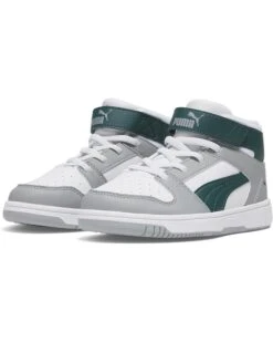 Puma Kids Rebound Layup Synthetic Leather Hook and Loop Sneakers (Little Kid) | Sneakers & Athletic Shoes -Men Sport Shop 61J0HJmowZL. AC SR736920