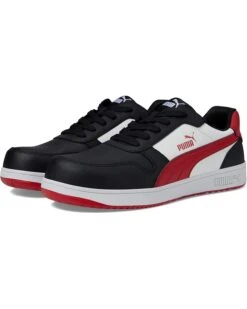 PUMA Safety Frontcourt Leather Low ASTM EH | Sneakers & Athletic Shoes