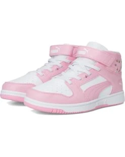 PUMA Kids Rebound Layup Mid Hook And Loop (Little Kid) | Sneakers & Athletic Shoes -Men Sport Shop 61wPg5tKM8L. AC SR736920