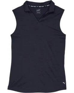 PUMA Golf Kids Cloudspun Coast Sleeveless Polo (Little Kids/Big Kids) | Shirts & Tops