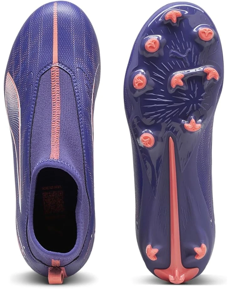 PUMA Kids Ultra Match Laceless Firm Artificial Ground (Little Kid/Big Kid) | Sneakers & Athletic Shoes 2 PUMA Kids Ultra Match Laceless Firm Artificial Ground (Little Kid/Big Kid) | Sneakers & Athletic Shoes - Image 2