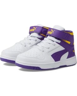 Puma Kids Rebound Layup Synthetic Leather Hook and Loop Sneakers (Little Kid) | Sneakers & Athletic Shoes -Men Sport Shop 71PFdeeBPL. AC SR736920