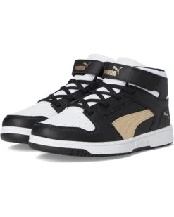 PUMA Kids Rebound Layup Mid Hook And Loop (Little Kid) | Sneakers & Athletic Shoes -Men Sport Shop 71R0Q3U8LkL. AC SR736920