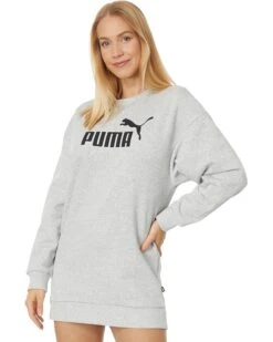 PUMA Essentials+ Crew Fleece Dress | Dresses