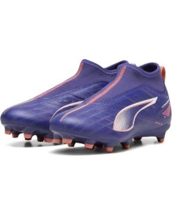 PUMA Kids Ultra Match Laceless Firm Artificial Ground (Little Kid/Big Kid) | Sneakers & Athletic Shoes