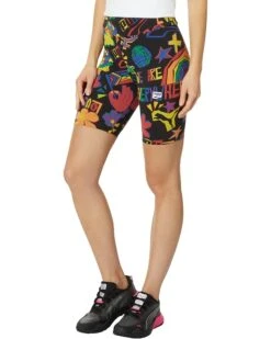 PUMA Downtown Pride All Over Print 7" Short Tights | Shorts