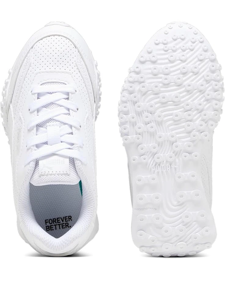 PUMA Kids Blacktop Rider Leather (Little Kid) | Sneakers & Athletic Shoes 2 PUMA Kids Blacktop Rider Leather (Little Kid) | Sneakers & Athletic Shoes - Image 2